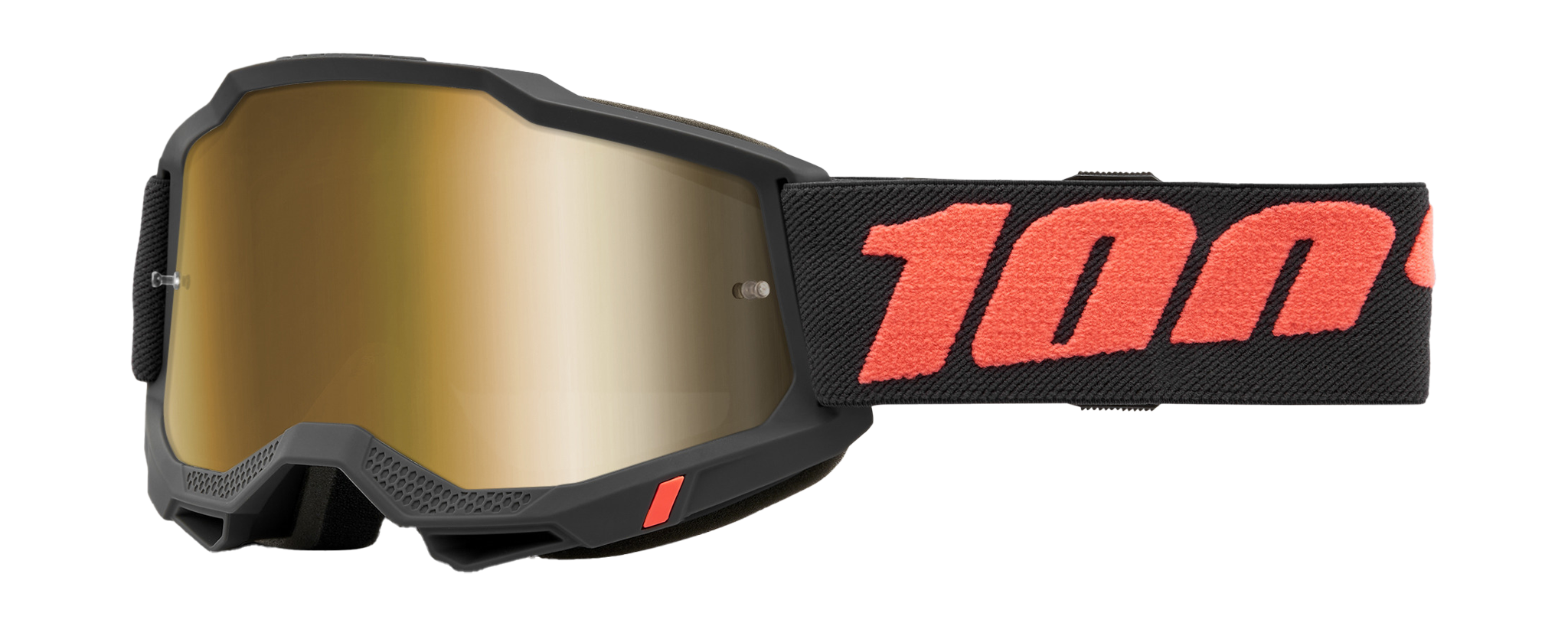 100% Motocross Goggle Accuri 2 Borego - Mirror True Gold