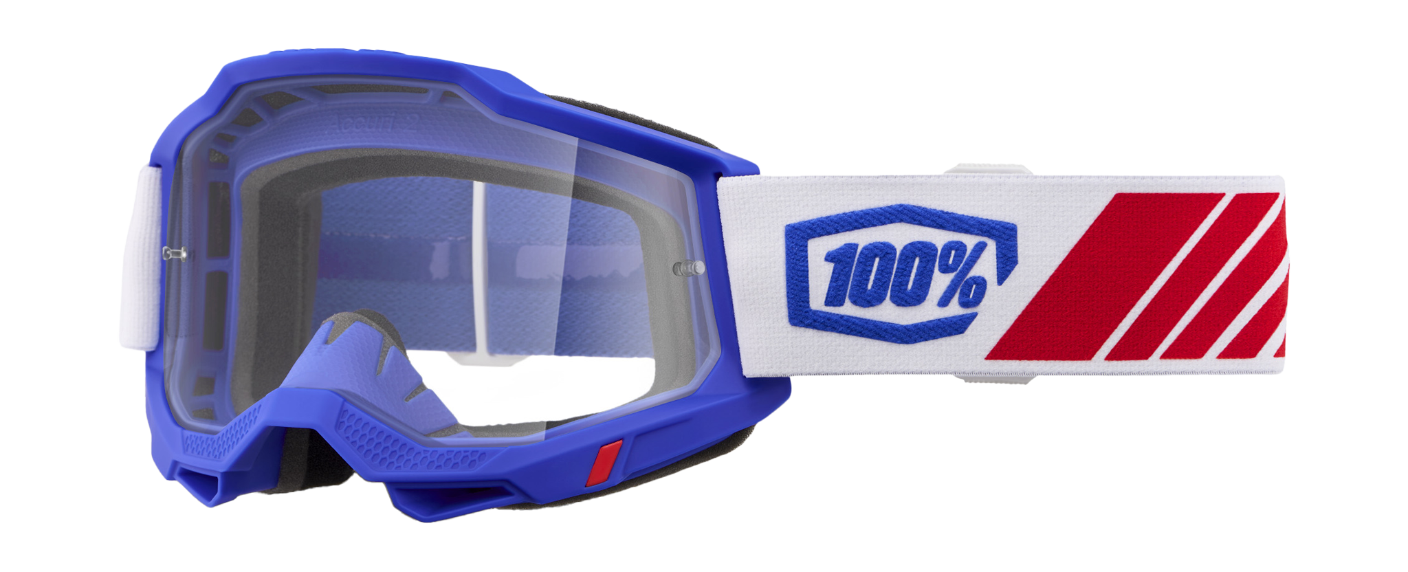 100% Motocross Goggle Accuri 2 Kolby - Clear