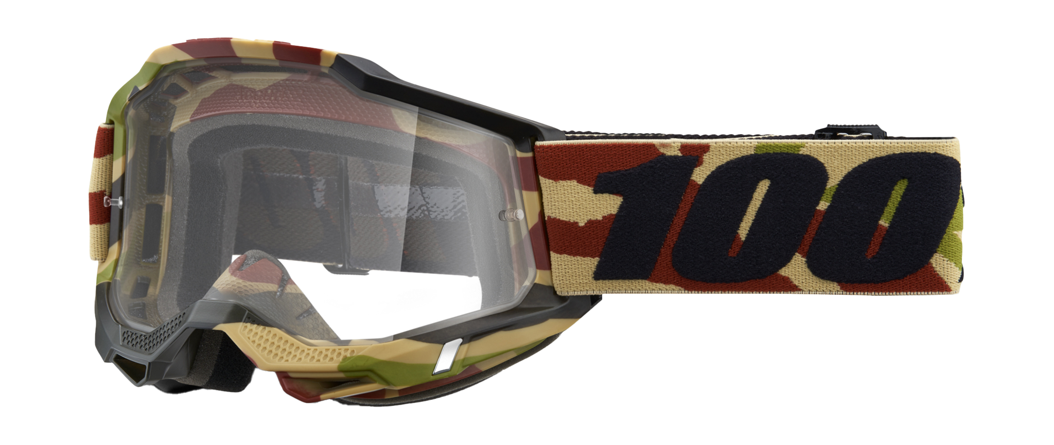 100% Motocross Goggle Accuri 2 Mission - Clear