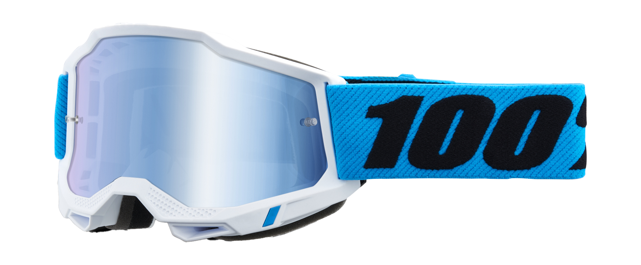 100% Motocross Goggle Accuri 2 Novel - Mirror Blue