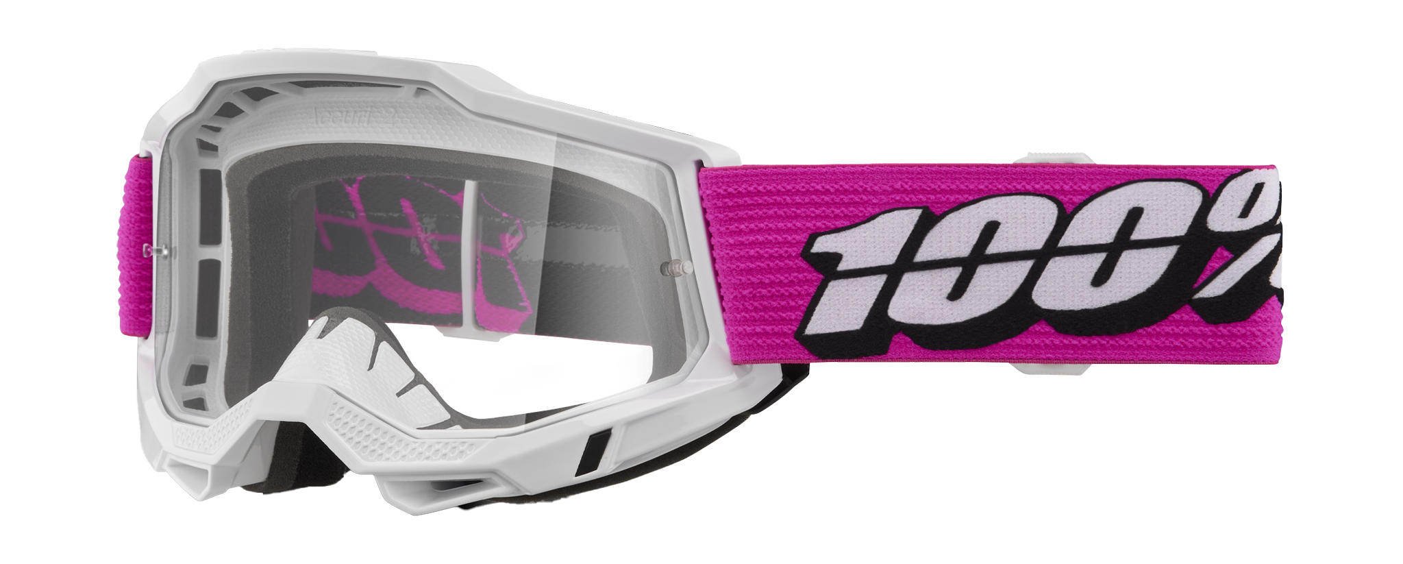 100% Motocross Goggle Accuri 2 Roy - Clear