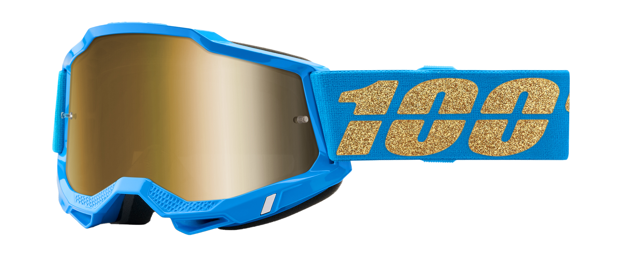 100% Motocross Goggle Accuri 2 Waterloo - Mirror True Gold