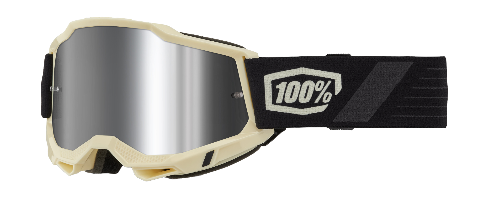 100% Motocross Goggle Accuri 2 Waystar - Mirror Silver