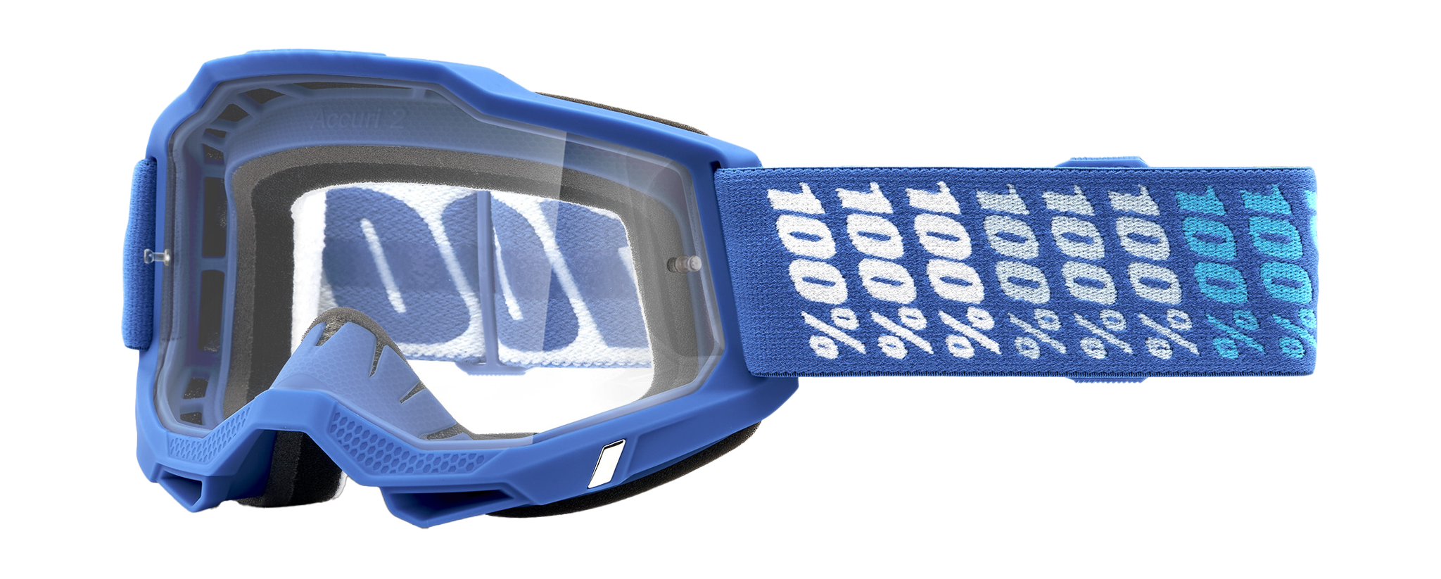 100% Motocross Goggle Accuri 2 Yarger - Clear