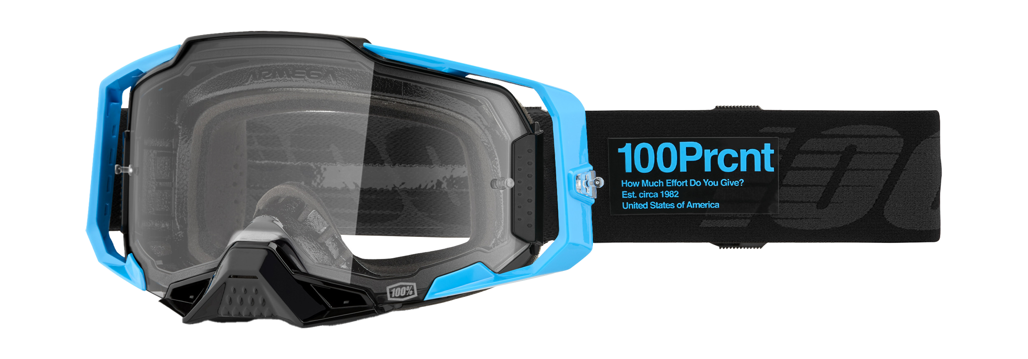 100% Motocross Goggle Armega Barely 2 - Clear