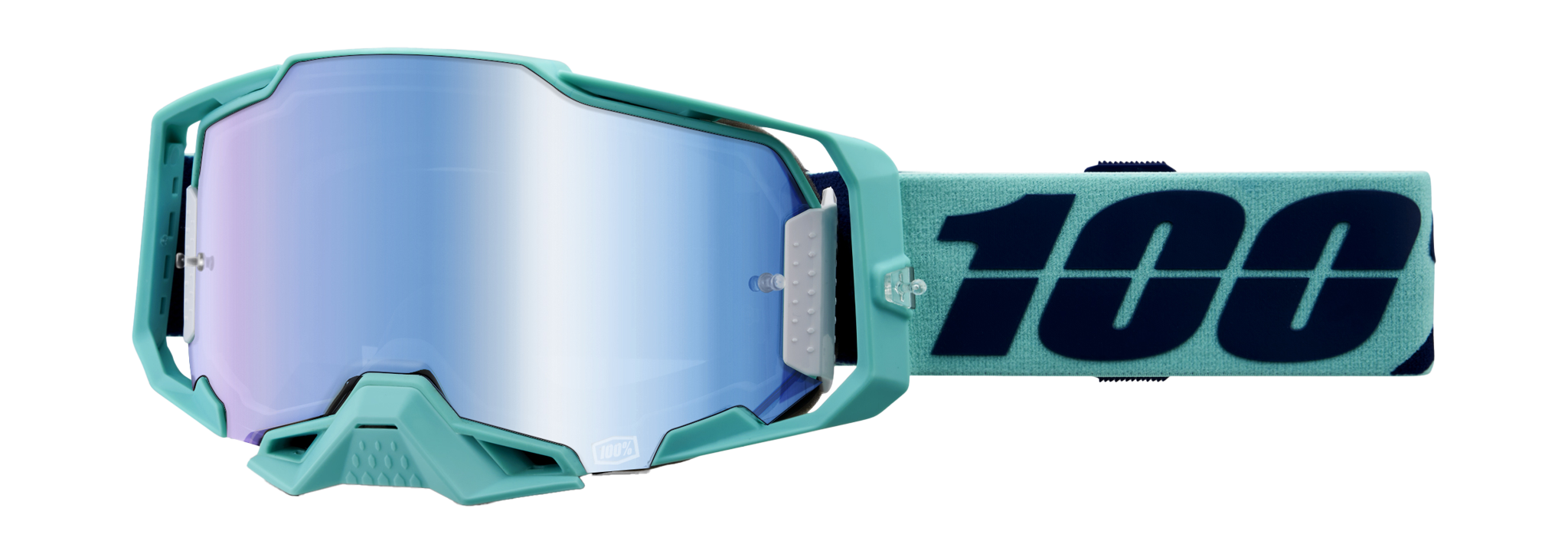 100% Motocross Goggle Armega Esterel - Mirror Blue