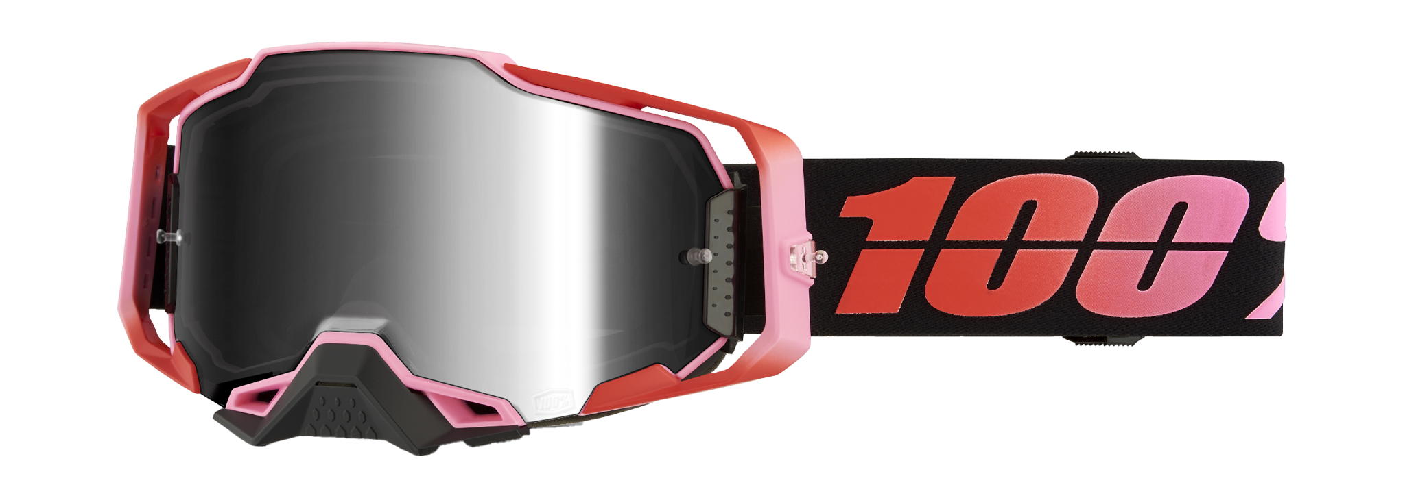 100% Motocross Goggle Armega Guerlin - Mirror Silver