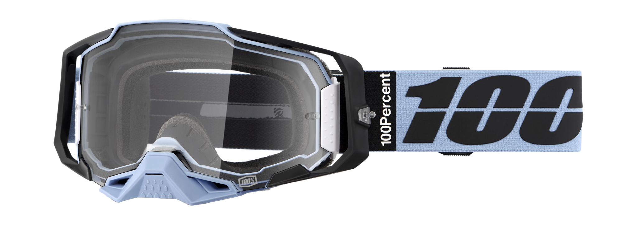 100% Motocross Goggle Armega Petros - Clear