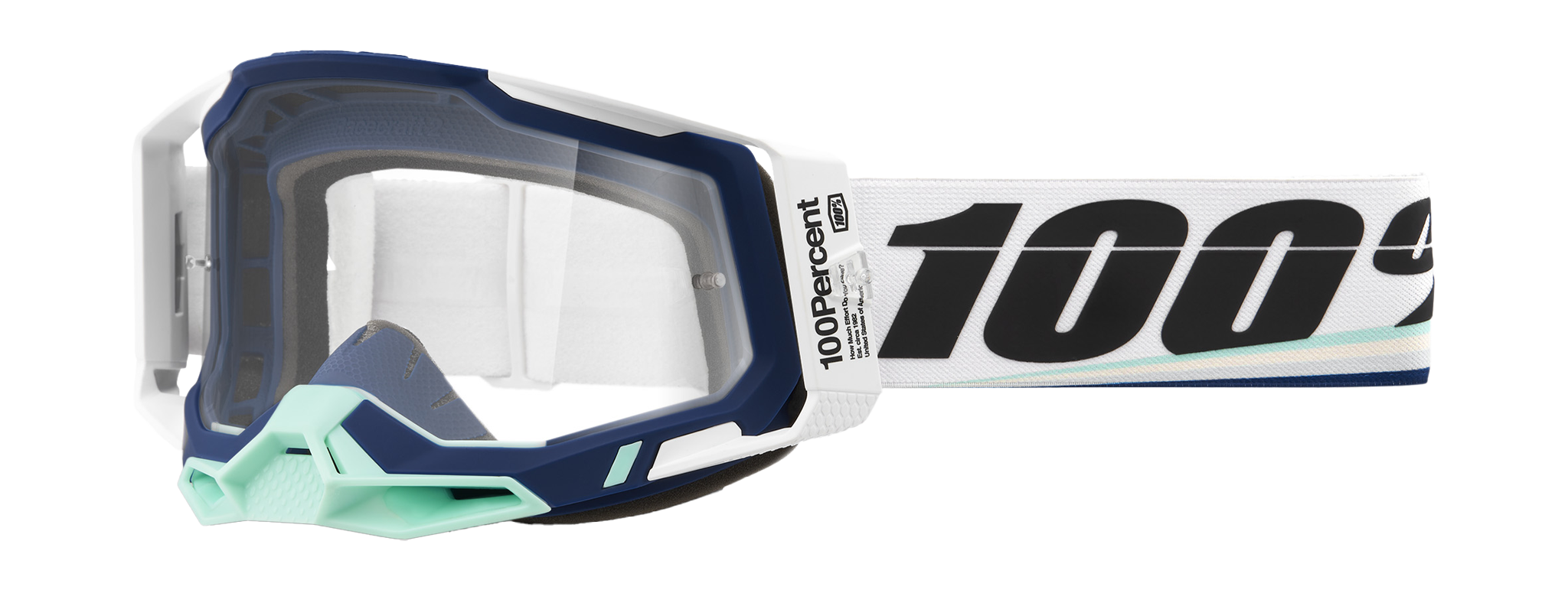 100% Motocross Goggle Racecraft 2 Arsham - Clear