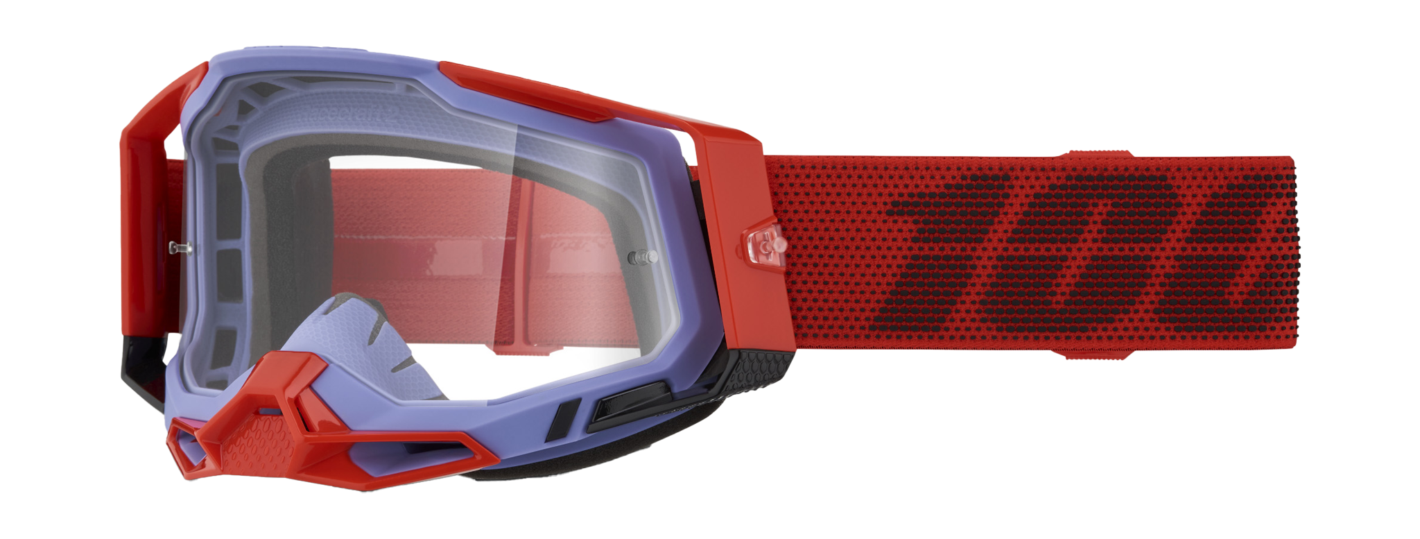 100% Motocross Goggle Racecraft 2 Cleat - Clear