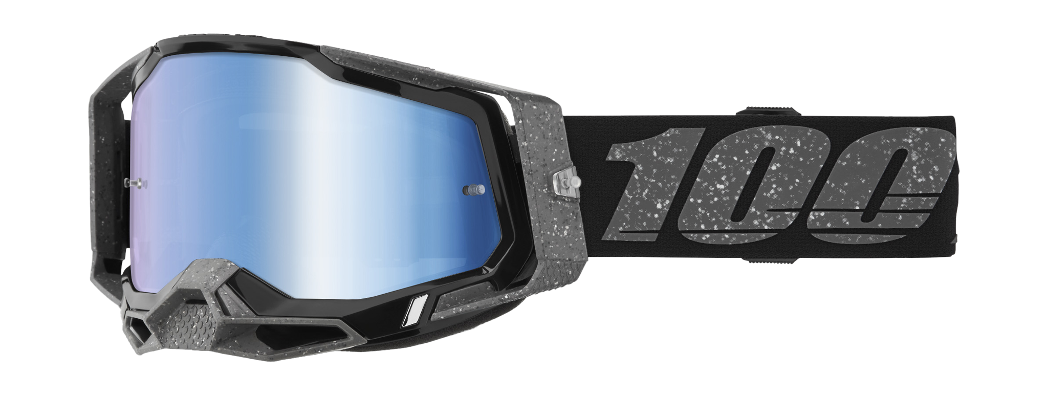 100% Motocross Goggle Racecraft 2 Kos - Mirror Blue