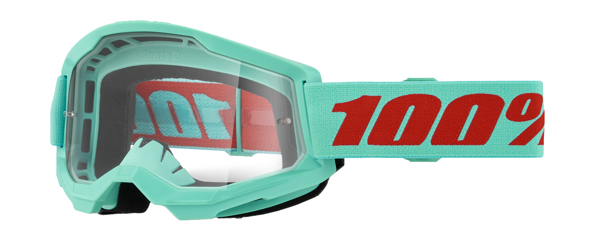 100% Motocross Goggle Strata 2 Maupiti - Clear