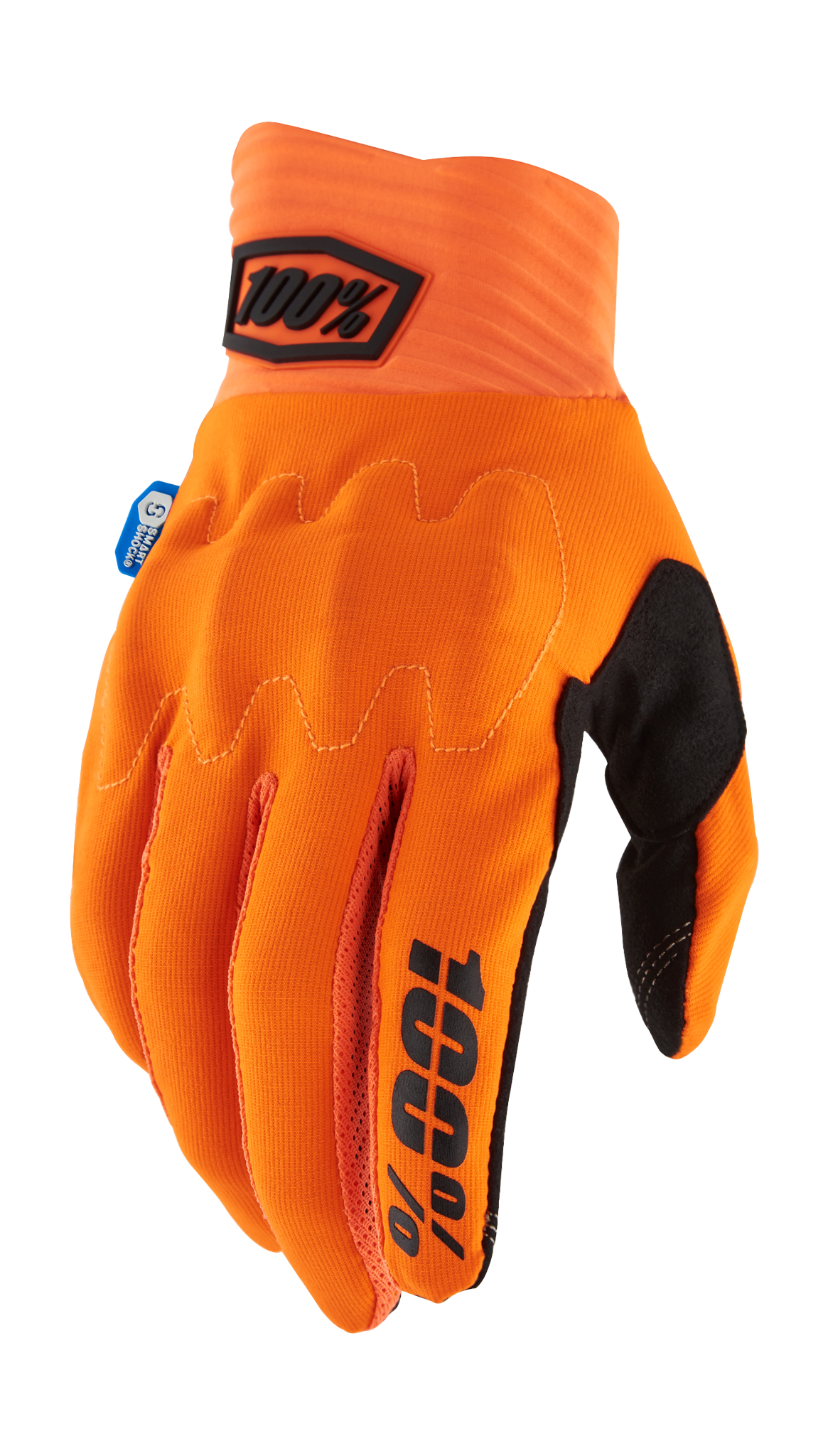 100% Motocross Gloves Cognito Smart - Fluo Orange