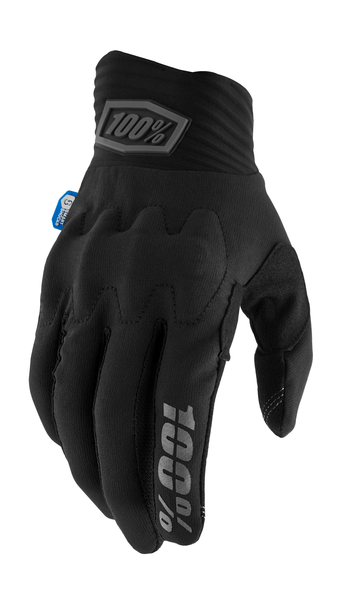 100% Motocross Gloves Cognito Smart - Black