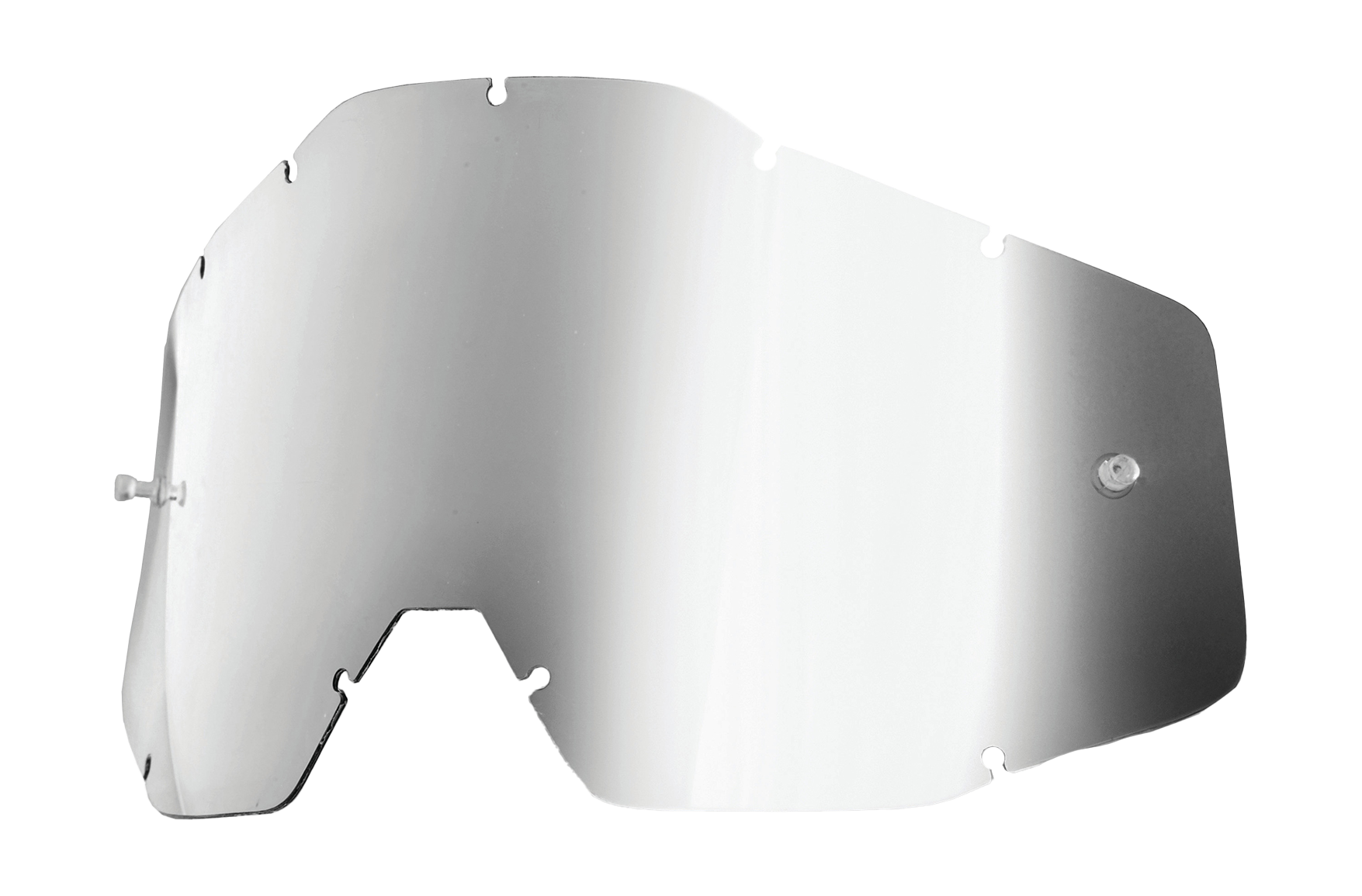 100% Lens RC1/AC1/ST1 - Standard Mirror Silver