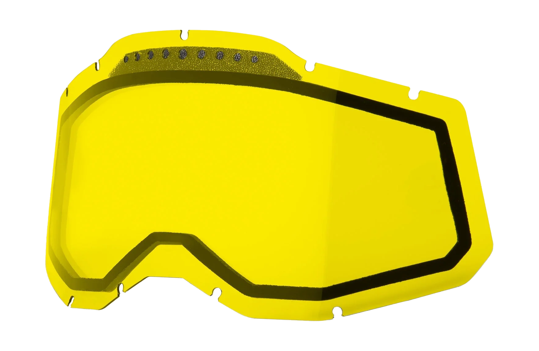 100% Lens RC2/AC2/ST2 - Dual Vented Yellow
