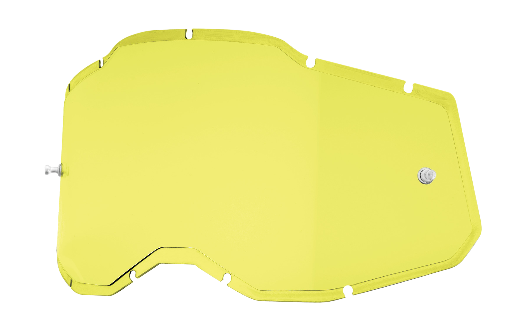 100% Lens RC2/AC2/ST2 - Injected HiPER Yellow