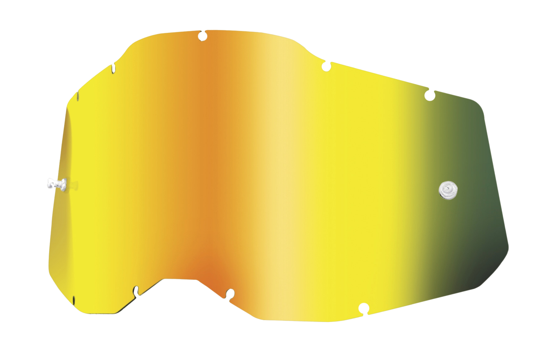 100% Lens RC2/AC2/ST2 - Standard Mirror Gold