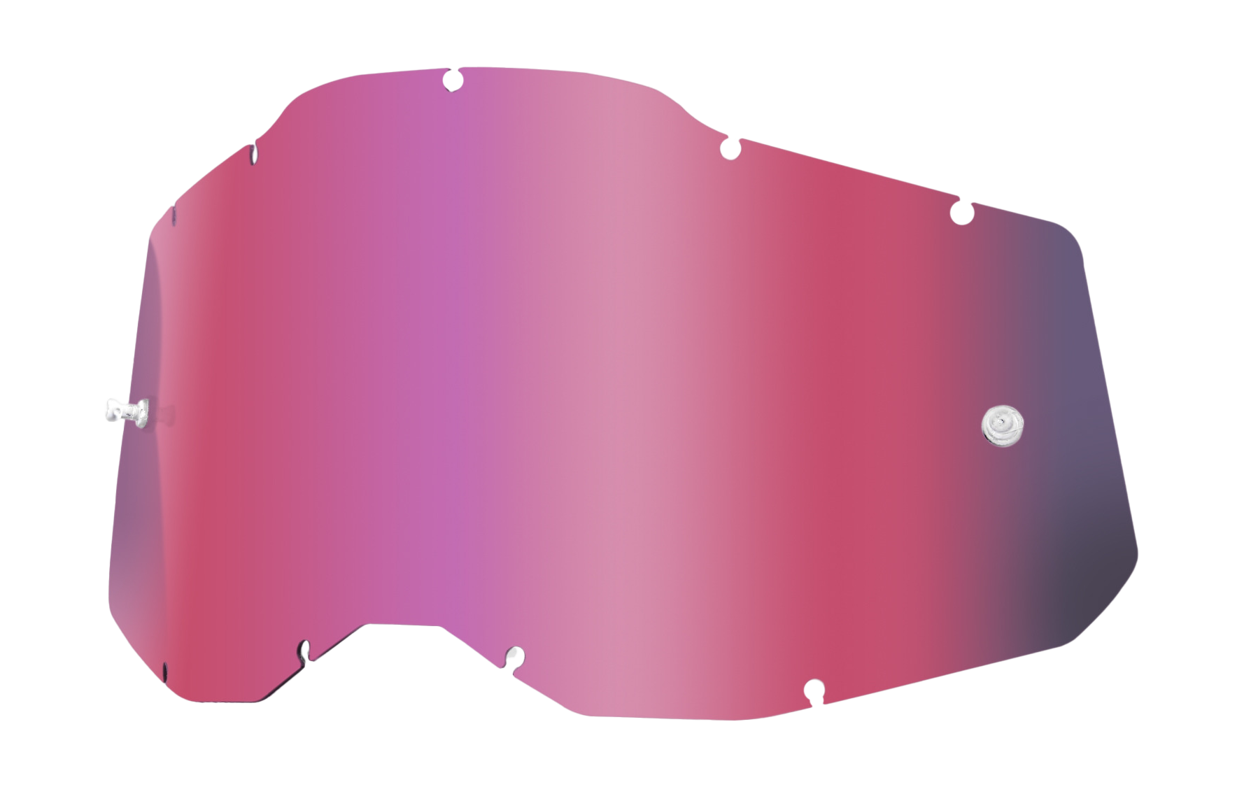 100% Lens RC2/AC2/ST2 - Standard Mirror Pink