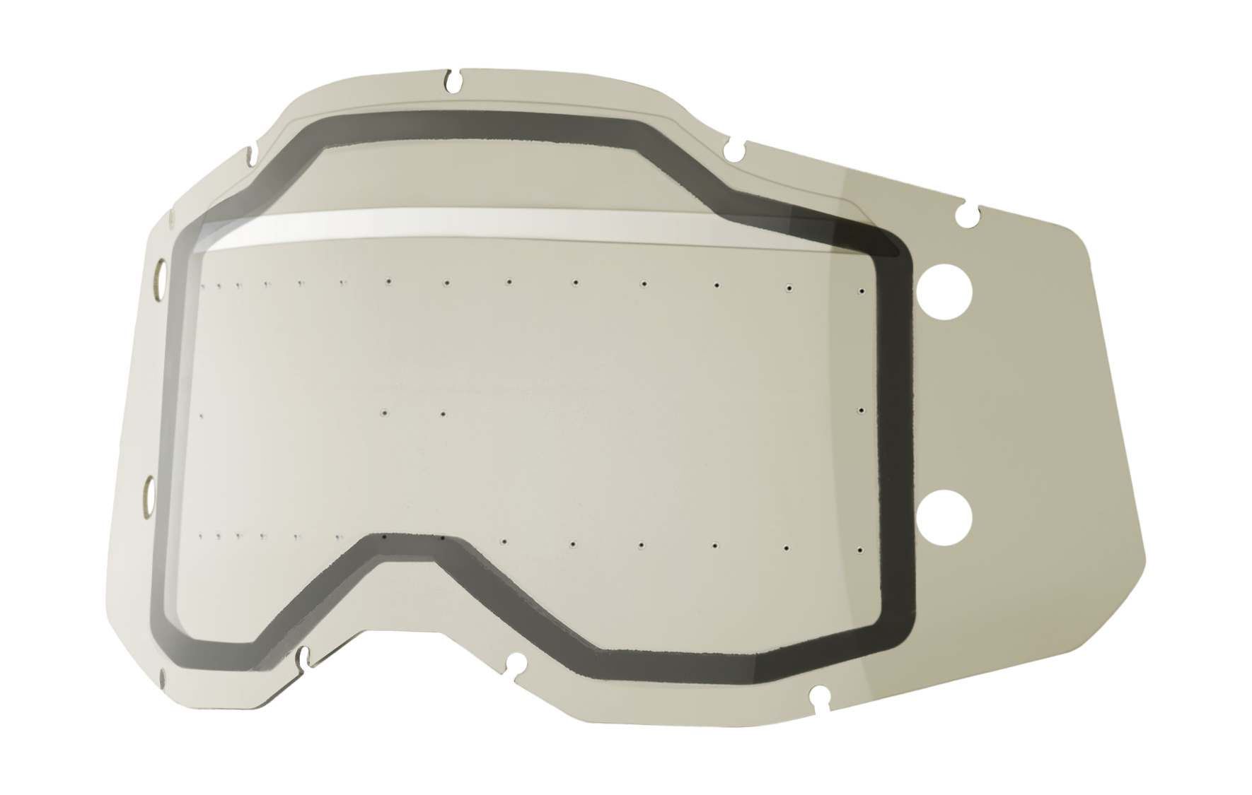 100% Lens Roll-Off Forecast RC2/AC2/ST2 - Dual Sonic with Bumps Smoke