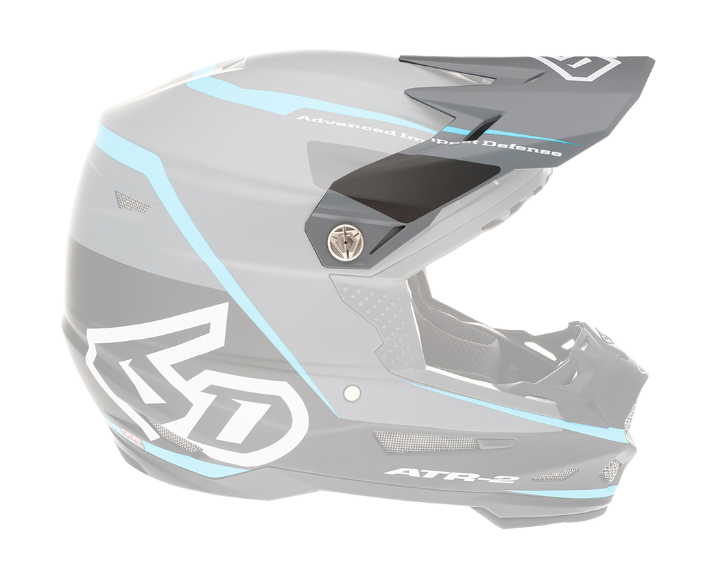 6D Helmet Visor ATR-2 Alpha - Cyan
