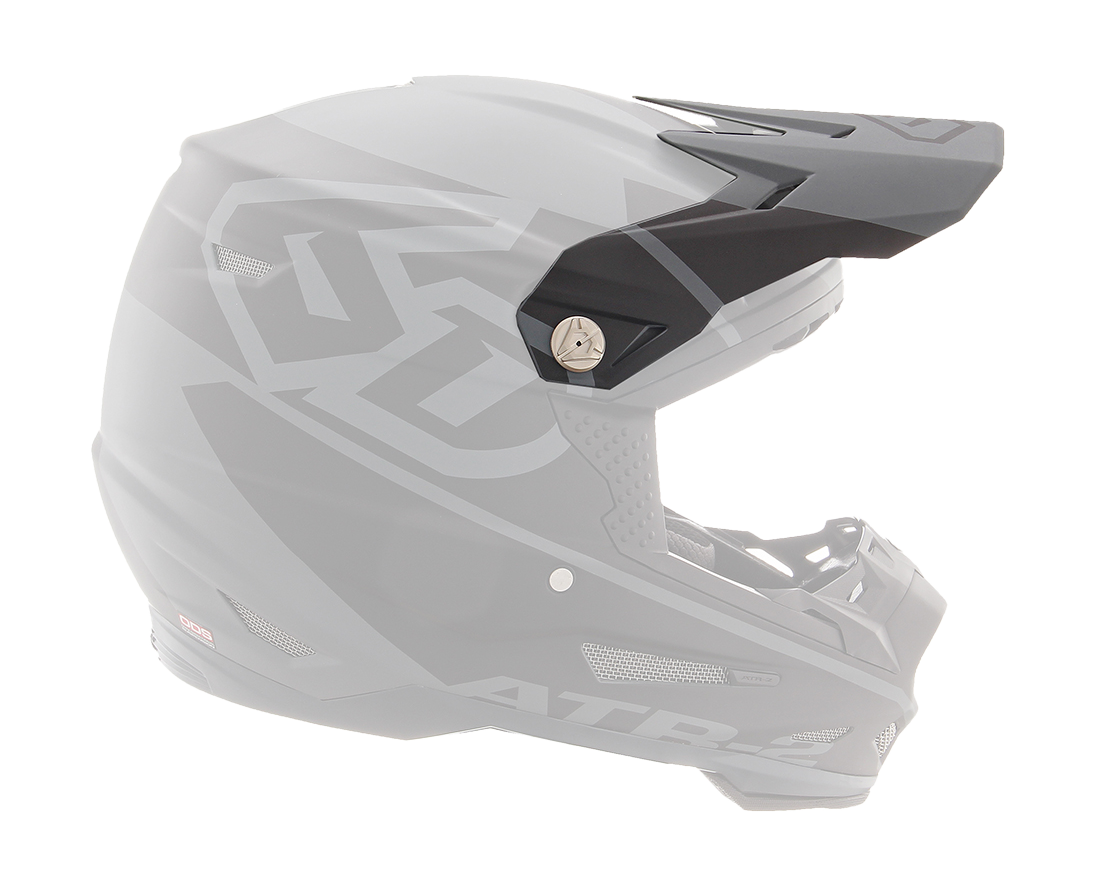 6D Helmet Visor ATR-2 Core - Black / Grey
