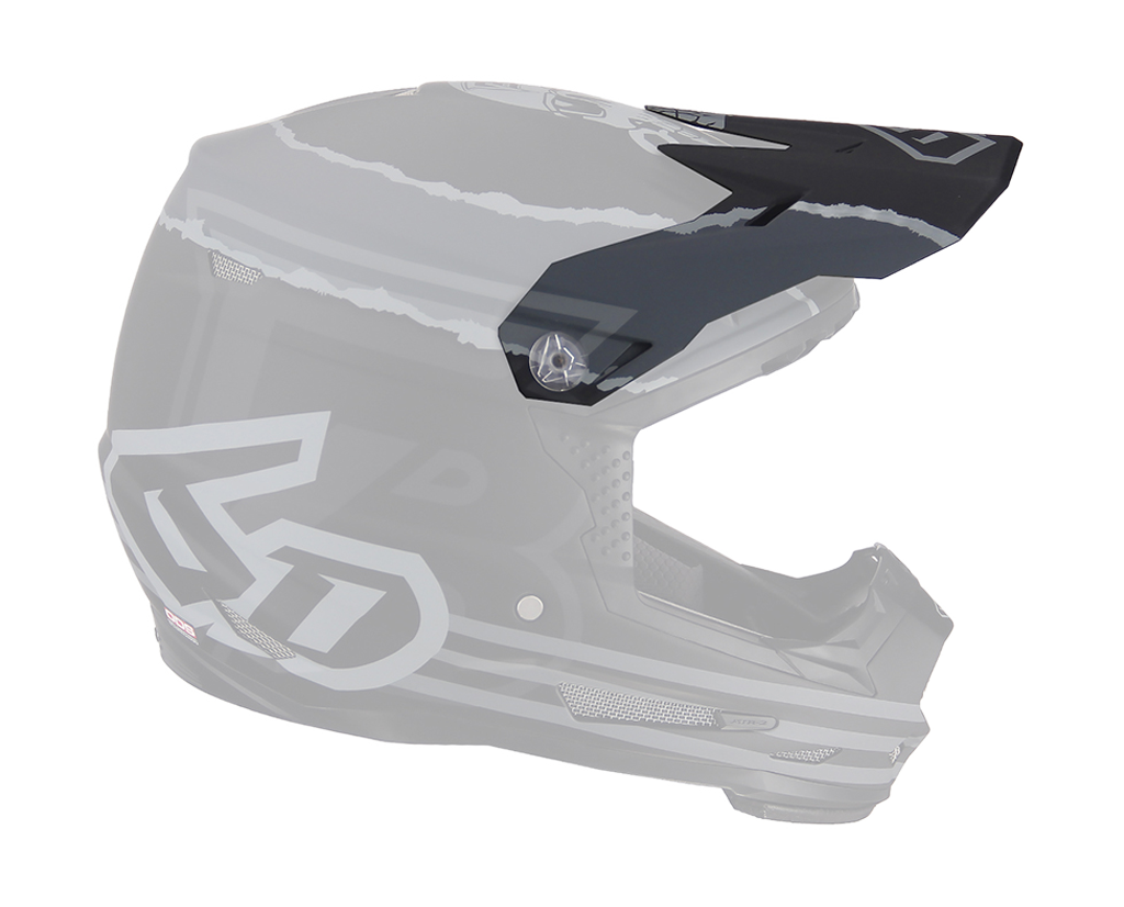 6D Helmet Visor ATR-2 Danger Boy - Matte Black