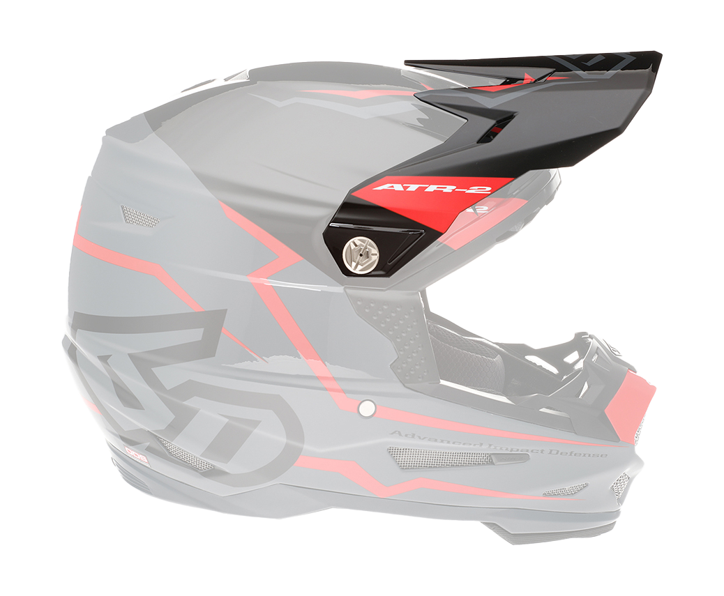 6D Helmet Visor ATR-2 Element - Grey