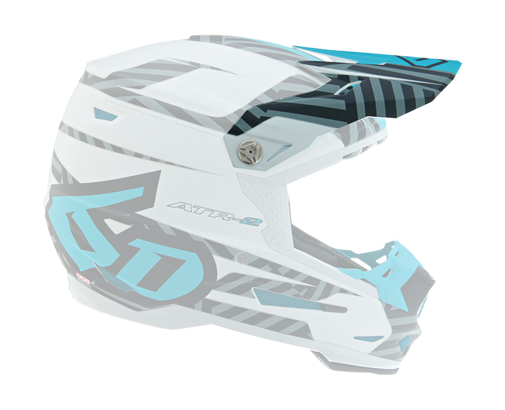 6D Helmet Visor ATR-2 Havoc - Electric Blue