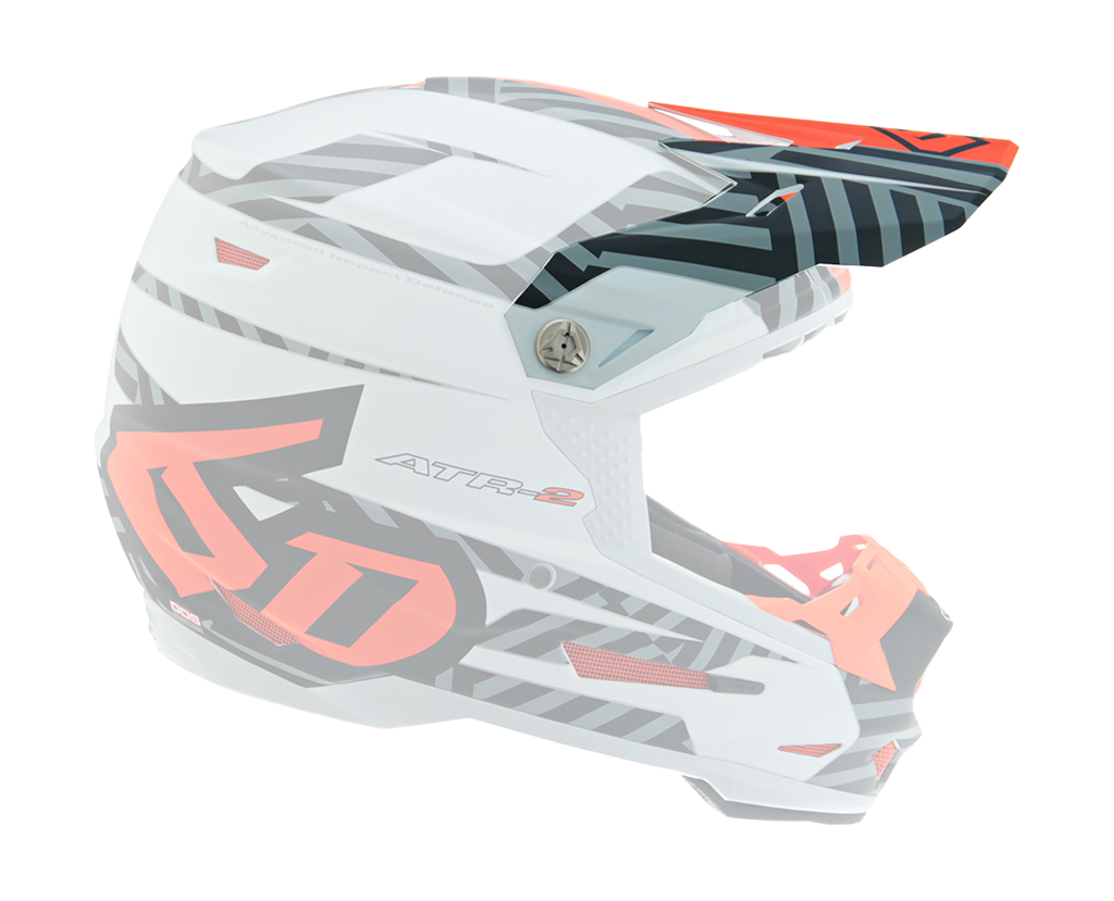 6D Helmet Visor ATR-2 Havoc - Flo Orange
