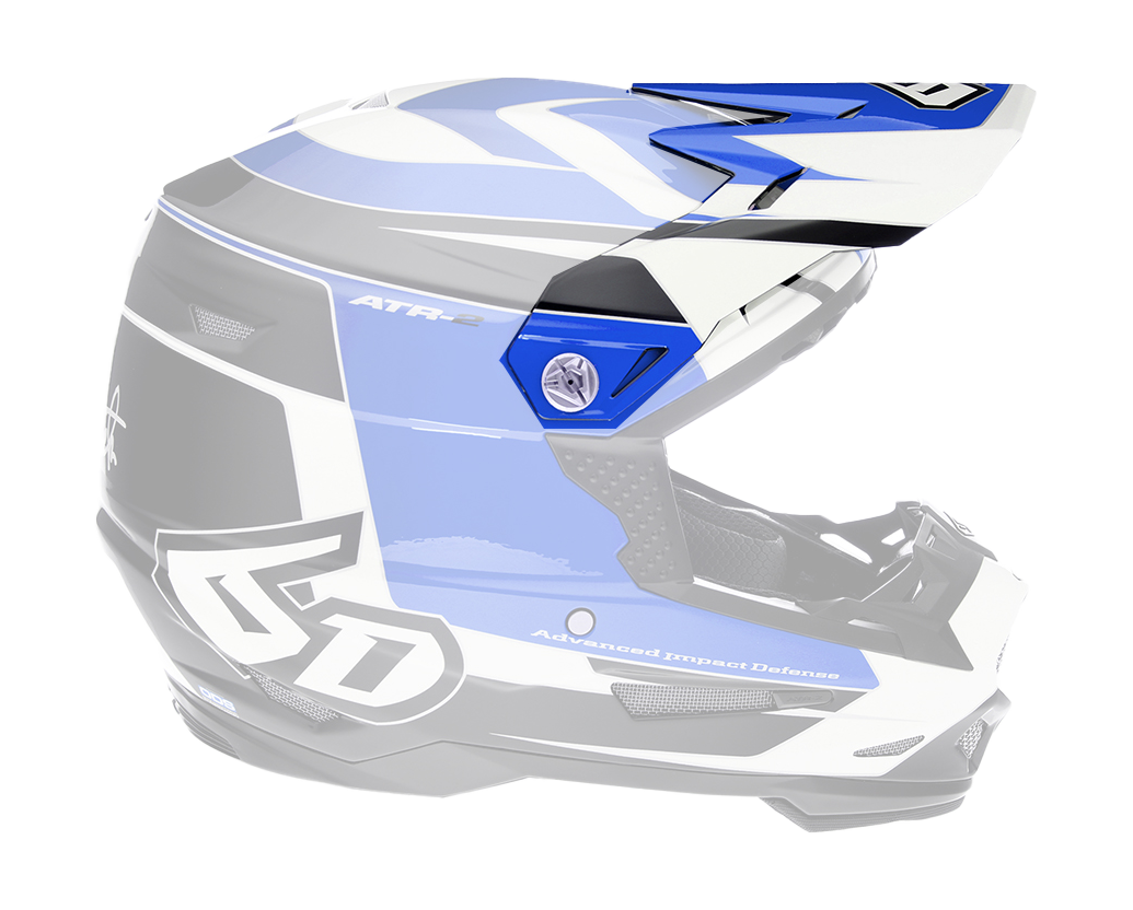 6D Helmet Visor ATR-2 Impact - Blue