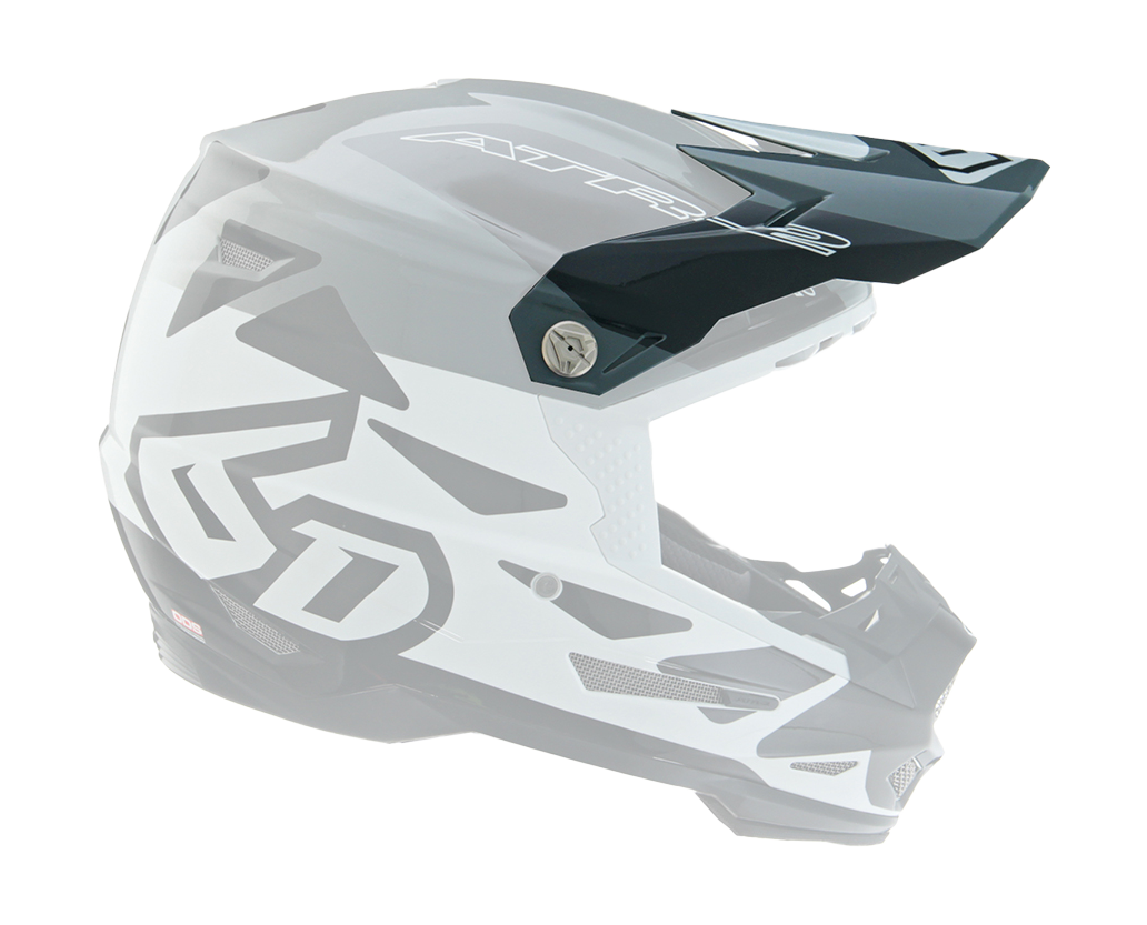 6D Helmet Visor ATR-2 Merge - White / Grey / Black