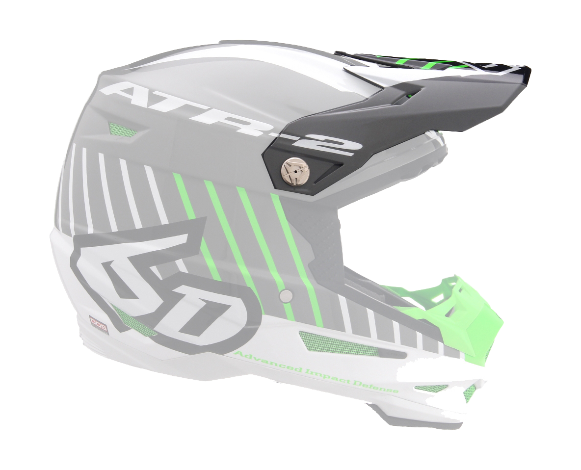 6D Helmet Visor ATR-2 Motion - Neon Green