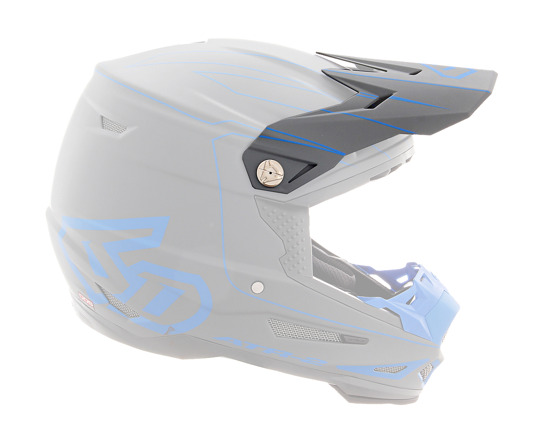 6D Helmet Visor ATR-2 Recon - Grey / Blue