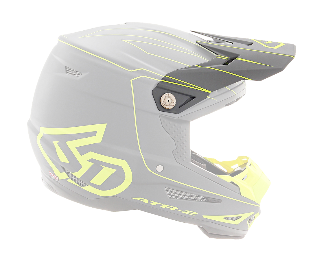 6D Helmet Visor ATR-2 Recon - Grey / Yellow