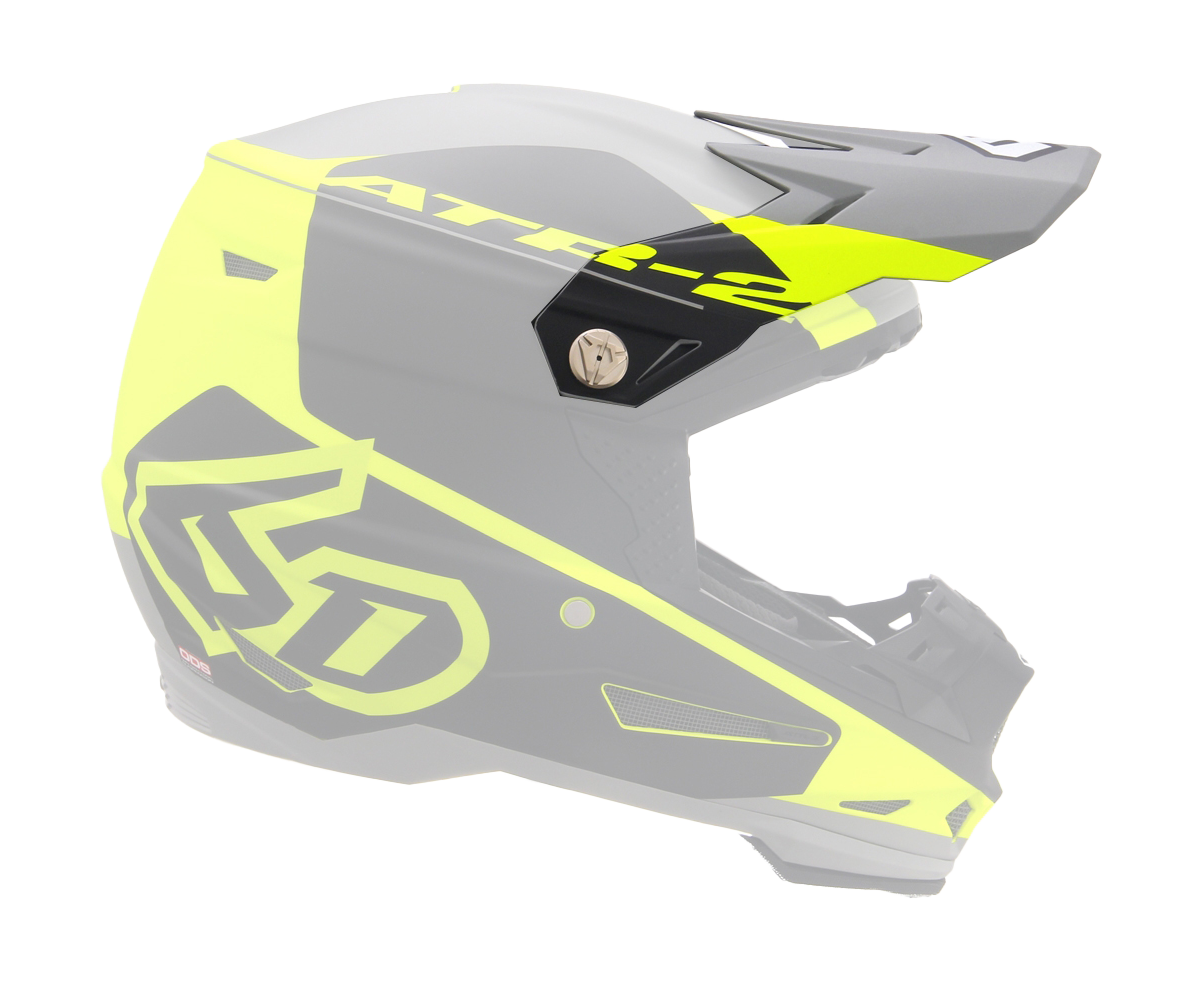 6D Helmet Visor ATR-2 Shadow - Neon Yellow