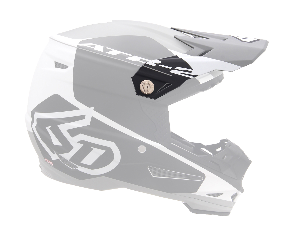 6D Helmet Visor ATR-2 Shadow - White / Black