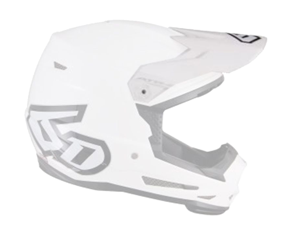 6D Helmet Visor ATR-2 Solid - White