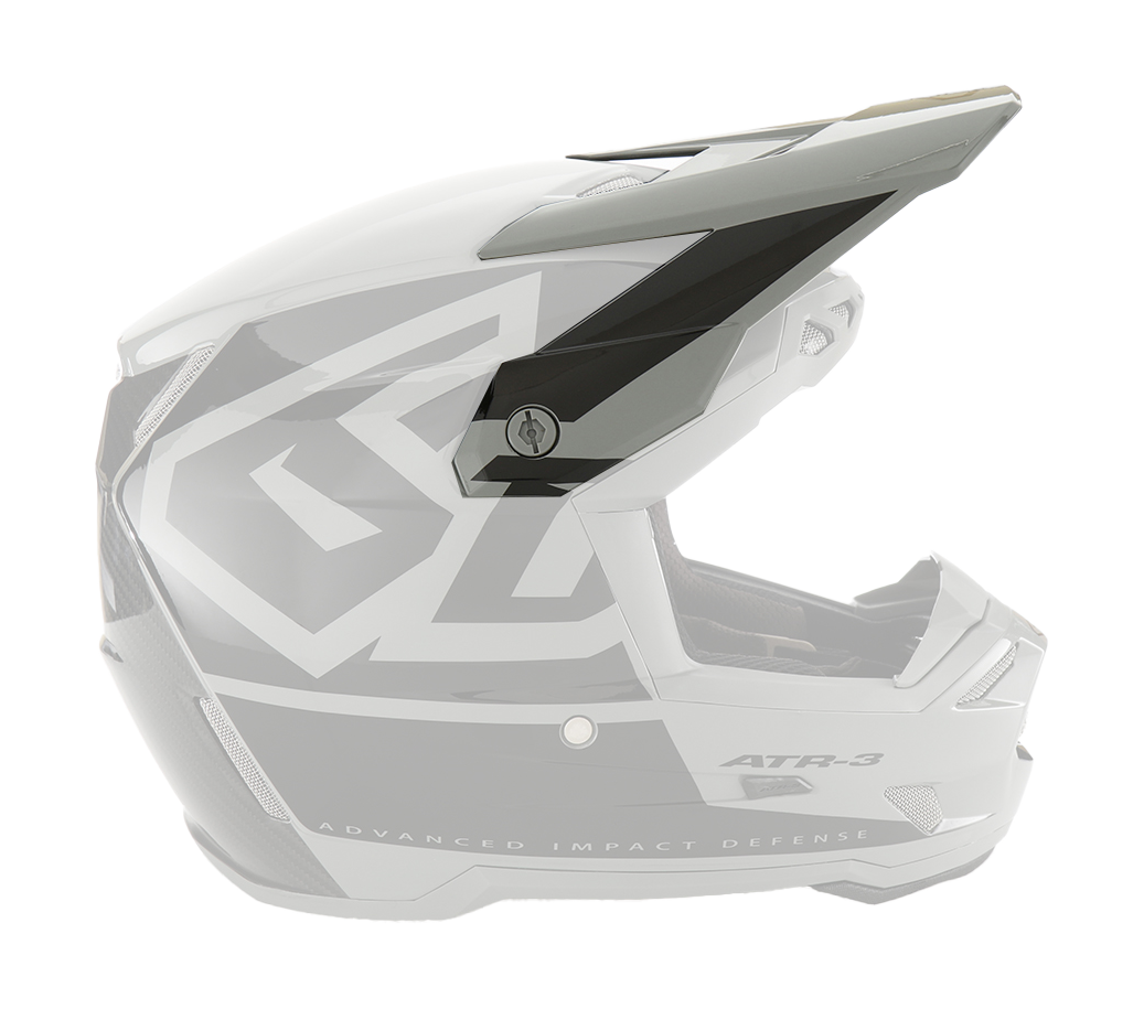 6D Helmet Visor ATR-3 Hex - Black