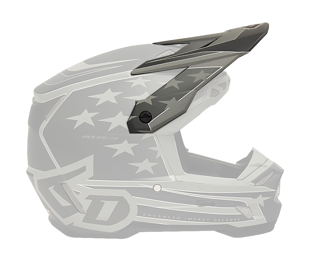 6D Helmet Visor ATR-3 Patriot - Black