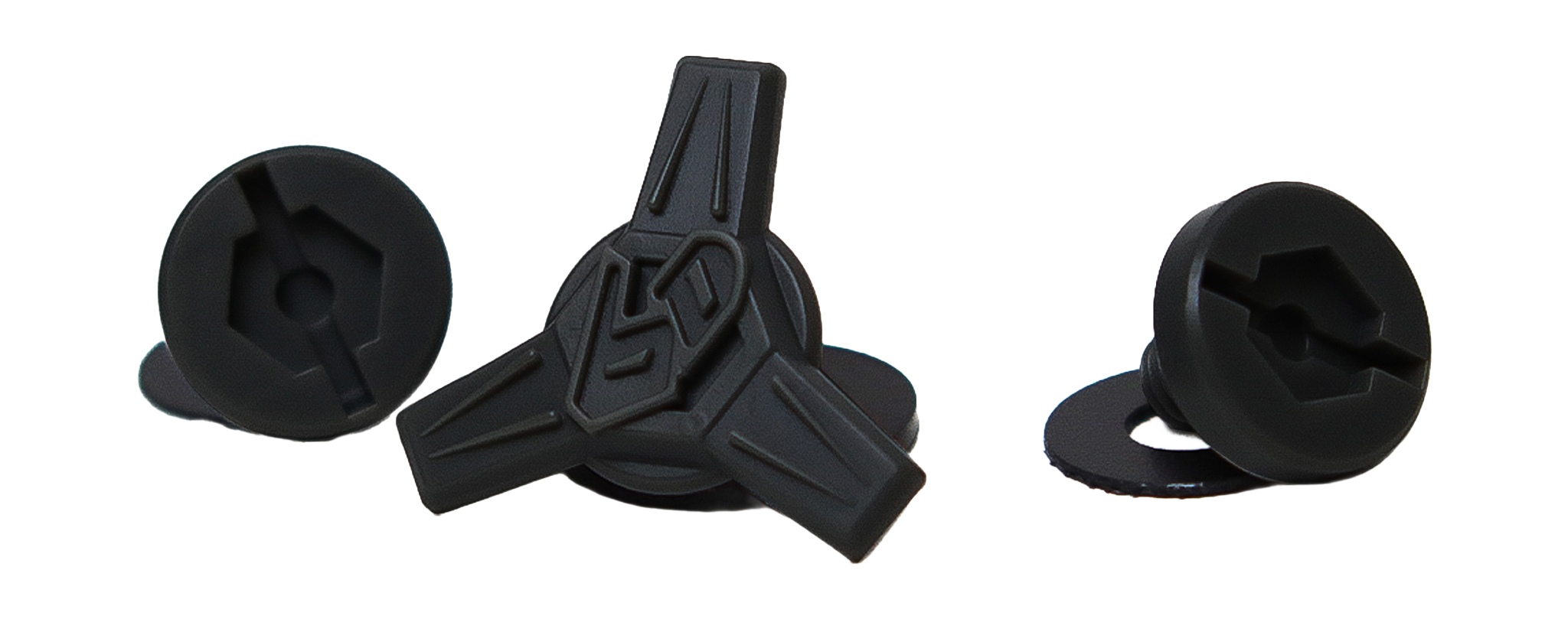 6D Helmet Visor Screw Set ATR-3 - Black - Set