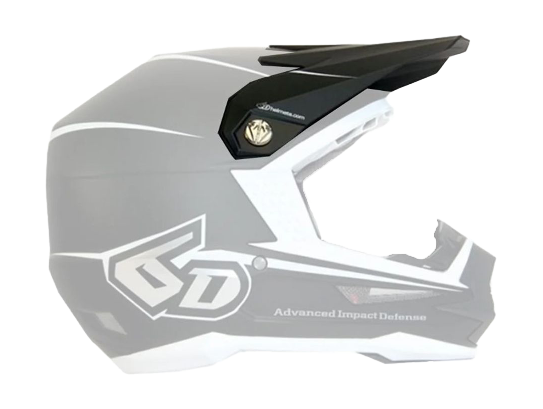 6D Youth Helmet Visor ATR-1Y Stealth Graphic - Matte Black