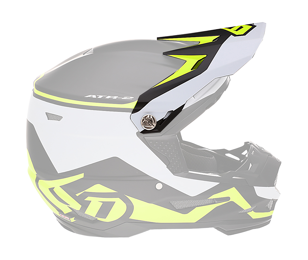 6D Youth Helmet Visor ATR-2Y Drive - Neon Yellow