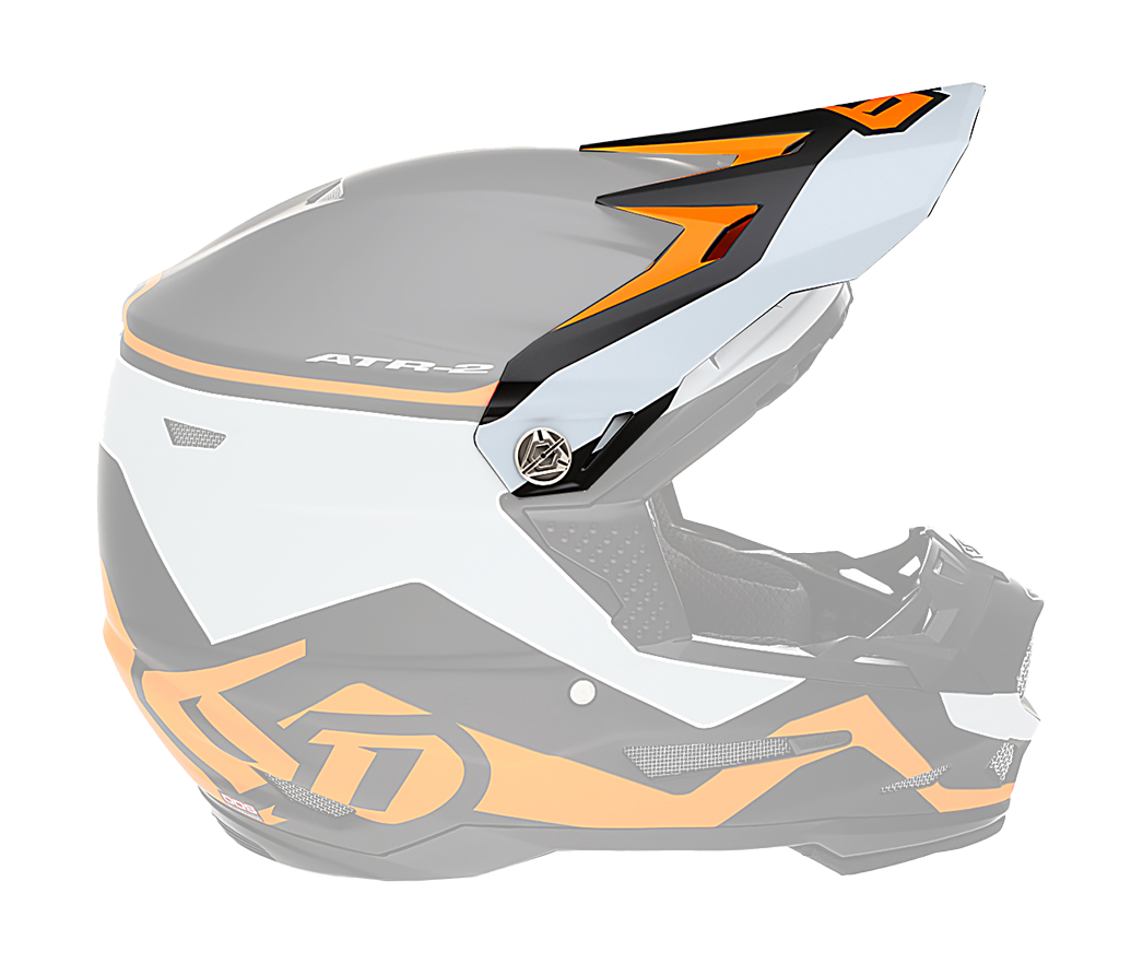 6D Youth Helmet Visor ATR-2Y Drive - Neon Orange