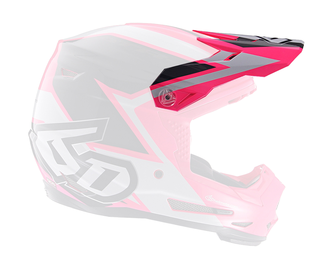 6D Youth Helmet Visor ATR-2Y Strike - Neon Pink