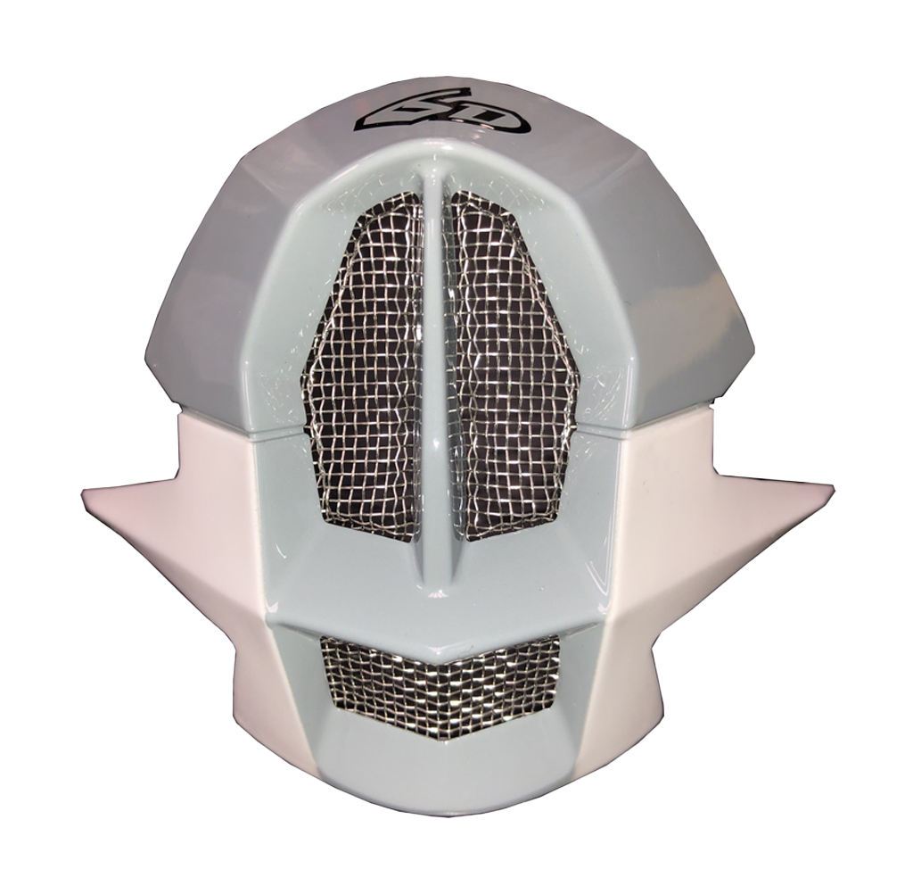 6D Mouthpiece ATR-1 Intruder Graphic - Grey / Red