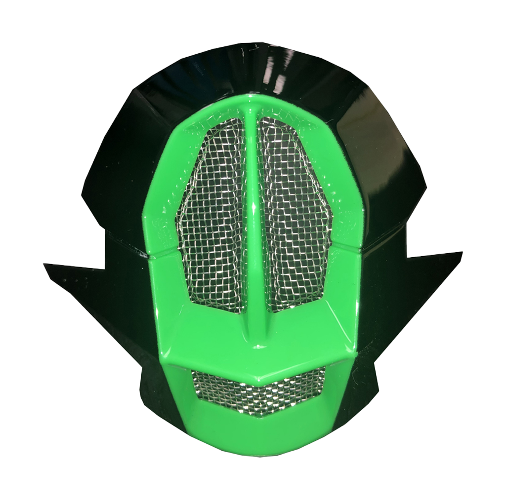 6D Mouthpiece ATR-1 Maze Graphic - Green Gloss