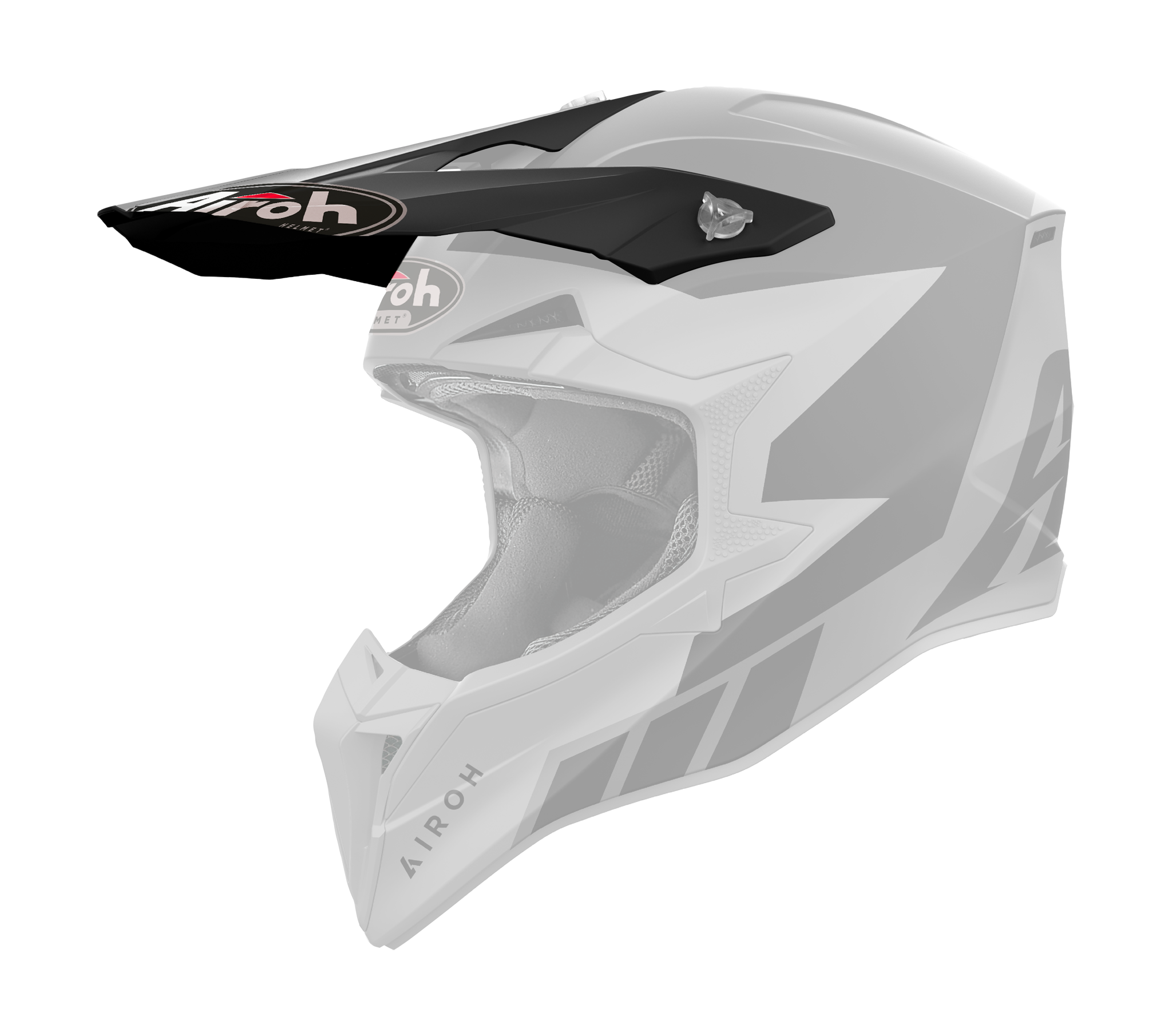Airoh Helmet Visor Wraap Reloaded - Mat Antraciet