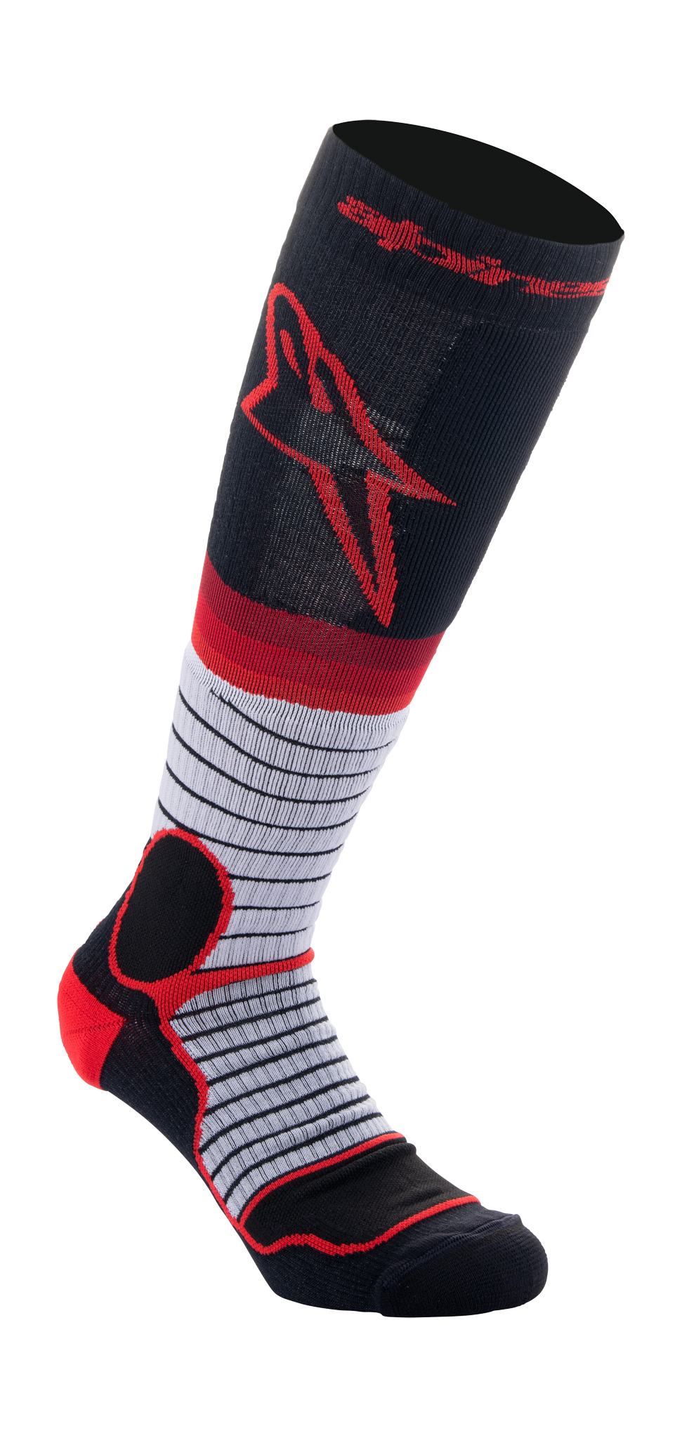 Alpinestars Motocross Socks MX PRO - Black / Grey / Red