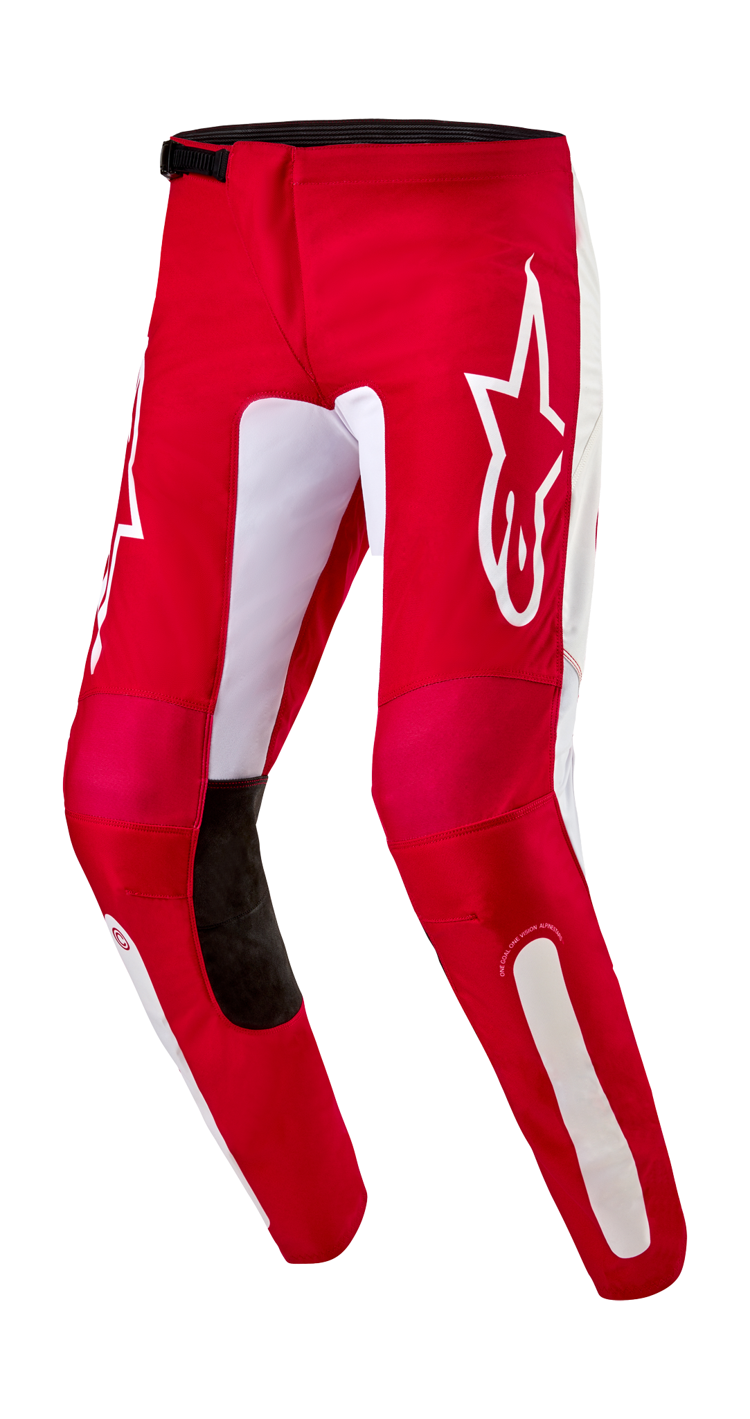Alpinestars Motocross Pants Fluid Lurv - Mars Red / White